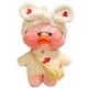 thumbnail image 1 of Muñeco de peluche de dibujos animados, almohada, pato ruborizado con conjunto de ropa, regalos para niños Tmvgtek juguetes de los niños, 1 of 6