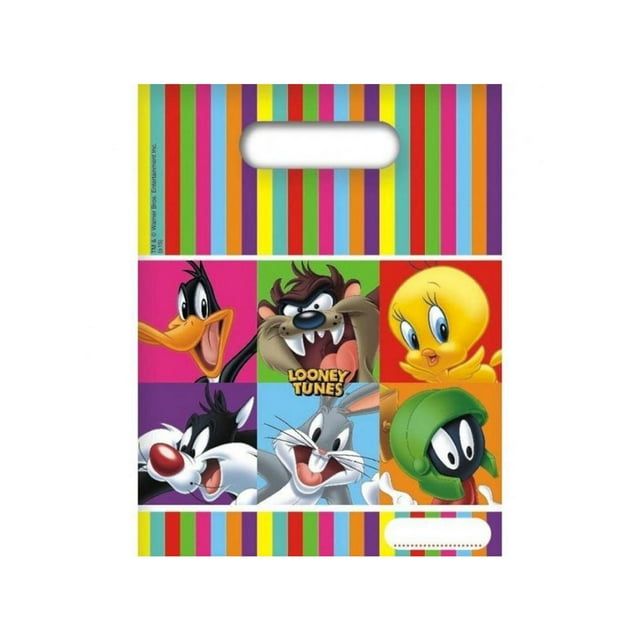 Looney Tunes Sacs de Fête Personnages (Lot de 6)