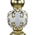 thumbnail image 5 of Northlight Ball Finial Commercial Size Christmas Decoration 48" - Gold and White, 5 of 7