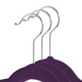 thumbnail image 2 of 100 Velvet Kid‘s Hangers for Children‘s Clothes  14” - Light Blue, 2 of 7