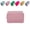 Pink, variant on Large Capacity Waterproof Jelly Toiletry Bag, Korean-Style Cosmetic Clutch, Portable and Minimalist Pvc Clear Glitter Storage Bag, For Cosmetics and Jewelry (Gold, L)