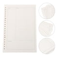 thumbnail image 3 of 150 Pcs Detachable Notebook Inner Paper Replacements Premium Loose-leaf Refills, 3 of 9