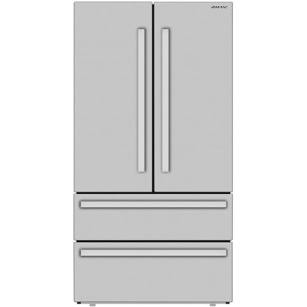 Sharp SJG2351FS 22 Cu. Ft. Stainless Steel Ft. 4Door Refrigerator