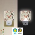thumbnail image 2 of Yayeee LED Plug in Night Light for The Home with Auto Dusk to Dawn Light Sensors, 2 Pack, Light Red Flowers, 2 of 6
