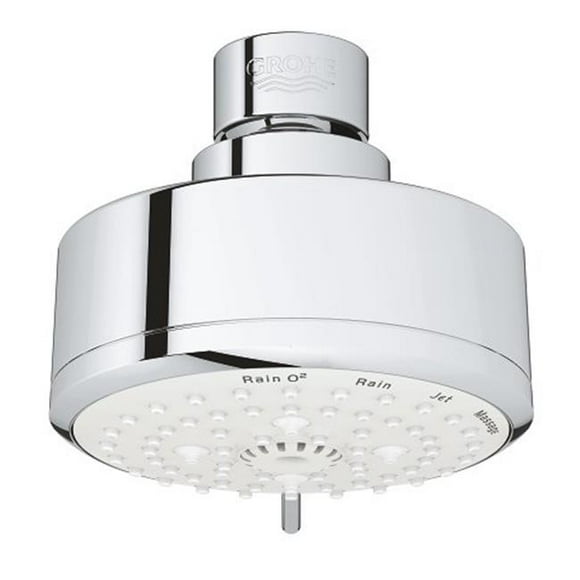 Grohe 26043001 New Tempesta Cosmopolitan 100 Shower Head 4 Sprays
