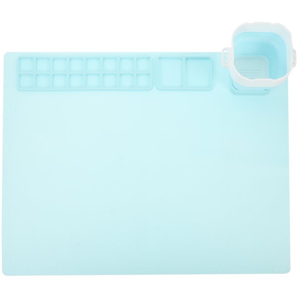 Tapete de silicona para manualidades, tapete de pintura, lámina de silicona, lámina de pintura para manualidades, para proyectos de bricolaje