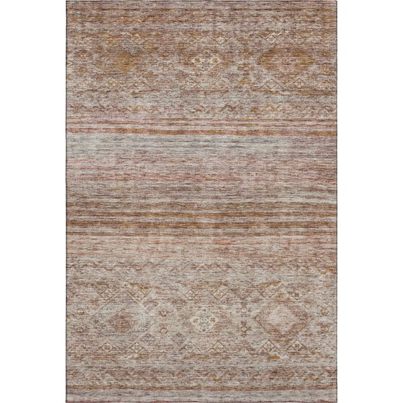 Dalyn Rugs Premium Machine Washable Mayfield AMF1219 Copper 3' x 5' Rug