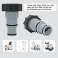 thumbnail image 4 of Adaptador de manguera Adaptador de manguera para bombas de bañera de hidromasaje al aire libre adaptador de conexión para Intex Fit ARU Barbie Nuevos Originales, 4 of 9