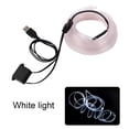 thumbnail image 4 of Sidaley Iluminación interior del coche Tira de LED Decoración Guirnalda Línea de tubo de cuerda de alambre Luz de neón flexible con unidad de Automoción decorativa y accesorios luz blanca Sidaley VI000919-01B, 4 of 6