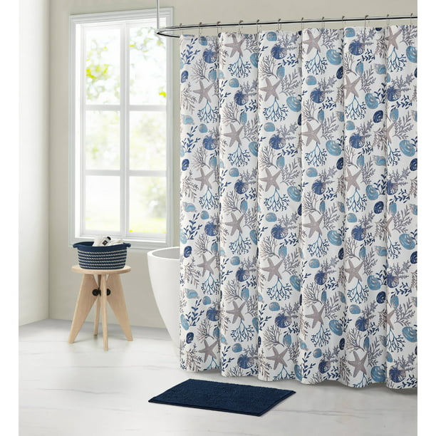Antigua Seas Shower Curtain, Antigua Shower Curtain Liner