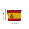 thumbnail image 5 of Flag Cheer Football Fans Cape, 5 of 5