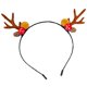thumbnail image 1 of Diadema de cuernos de Reno de Navidad, diadema con orejas de elfo, cono de pino, cascabeles, Aro para el pelo, accesorios para el cabello para fiesta de Cosplay, 1 of 4
