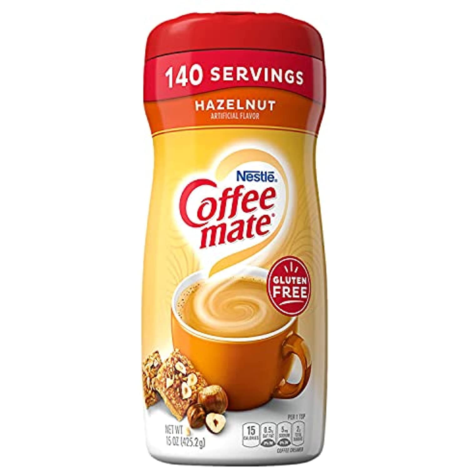 CoffeeMate Hazelnut Powdered Coffee Creamer 15 Oz