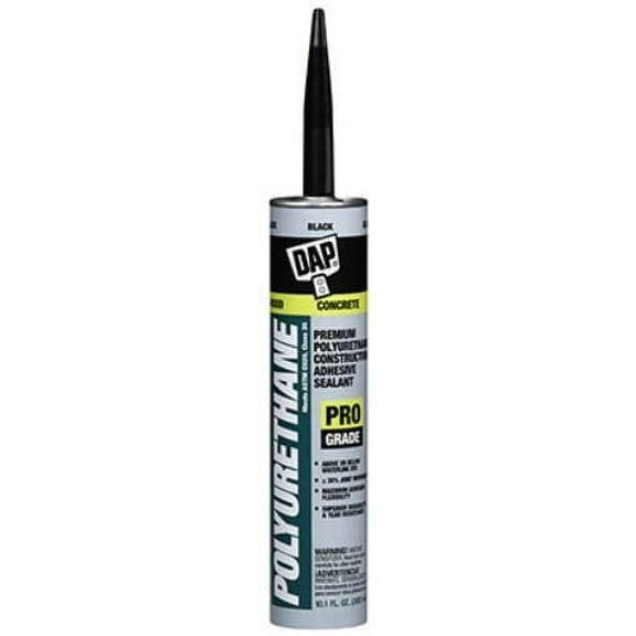 DAP 18816 Poly Caulk, 10.1 oz, Black