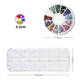 thumbnail image 2 of Diamantes de imitación para decoración de uñas, juego de diamantes para decoración de uñas para mujer Cristal para decoración de uñas MFZFUKR CPB-US-CJZ232-6, 2 of 5