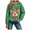 Green, variant on Futezty Christmas Hoodies for Women Fashion Graphic Sweatshirts Casual Long Sleeve Hooded Girls Teen