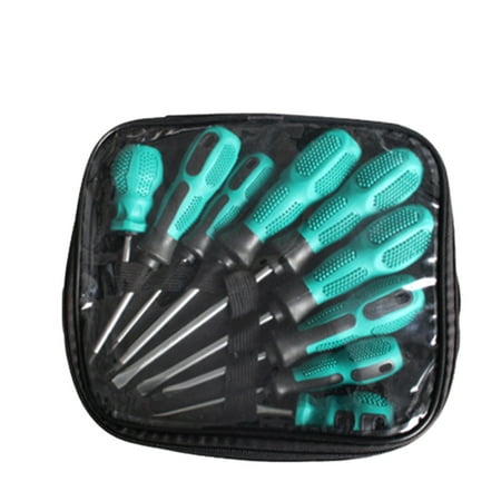 

Dheera Cross-Screwdriver Small-Screwdriver Strong Magnetism Slotted Flower Tool Set(Green)