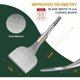 thumbnail image 2 of Tile Chisel, Chisel [165x75 mm] 25° Curve, Flat Tile Chisel, Professional Tile Chisel for Impact Hammers and Electric Hammers., 2 of 5