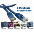 thumbnail image 4 of Cable Leader 100ft Cat6 UTP Ethernet Network Patch Cable Snagless 24AWG Bare Copper, Blue, 4 of 6