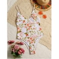 thumbnail image 5 of 2025 Clearance! asdoklhq Plus Size Swimsuits for Women,Women Solid Lace Bikini Set Push Up Swimsuit Beachwear Padded Swimwear, 5 of 9