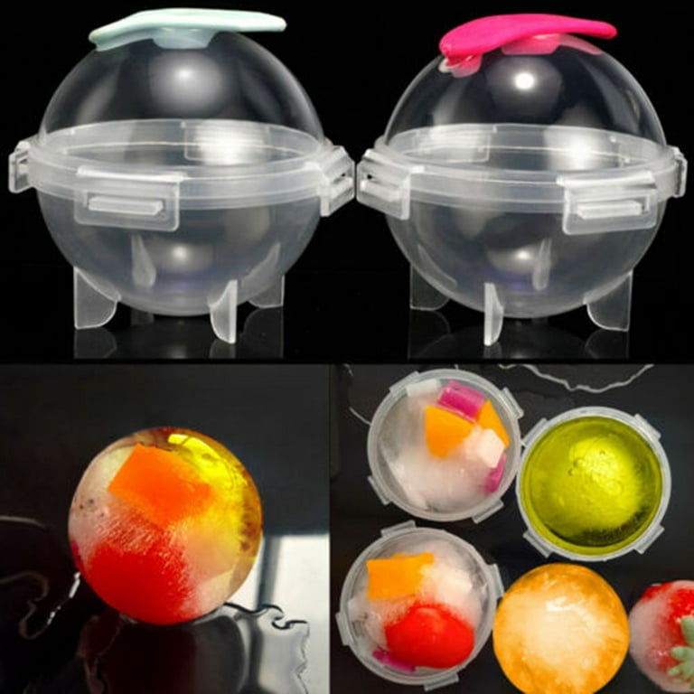 Ice Cube Tray, Ice Hockey With Funnel, Large Ball Ice Maker