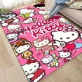 3D Cartoon Cute Hello Kitty Large -area Carpet Sanrio Home Living Room