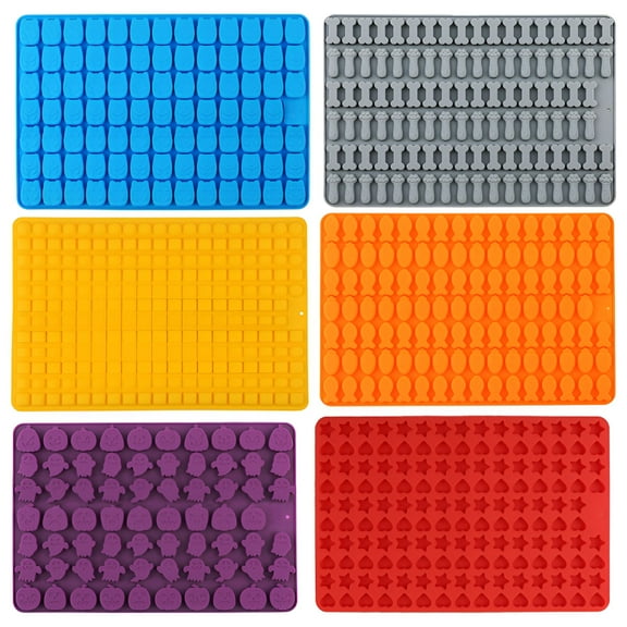 ACDANC Dog Bone Silicone Molds Non-Stick Large Capacity Food Grade Mini Treat Molds for Gummies,Chocolates,and Candies