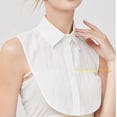 thumbnail image 7 of LoudSung Fake Collar Detachable Half Shirt Blouse False Collar Elegant Dickey Office Collar Design for Women Girls, 7 of 7