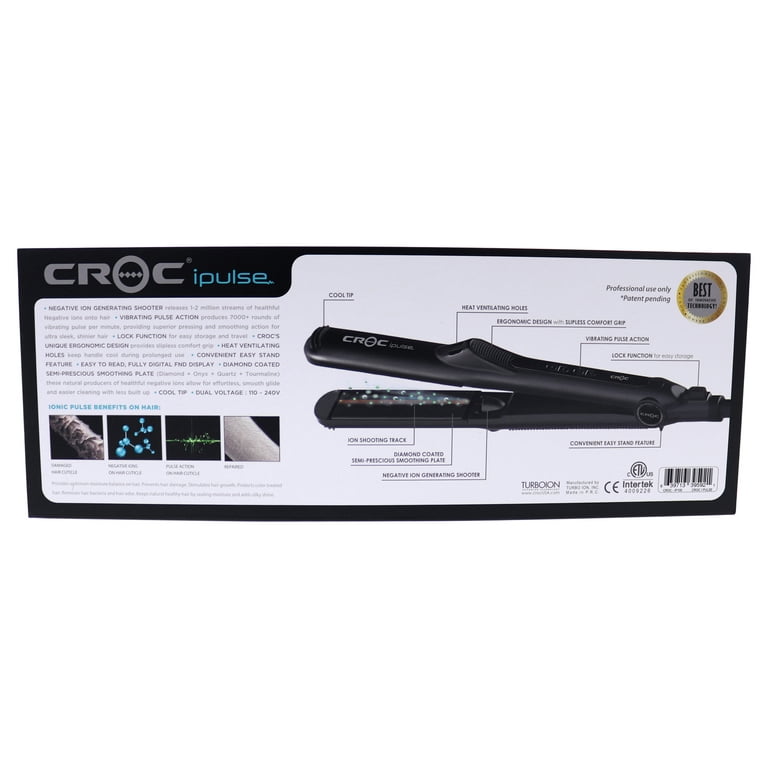 Croc Ipulse 2 Flat Iron Black 1.25 Inch, 1.25 Inch - Kroger