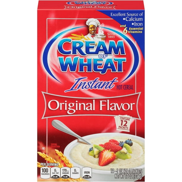 Cream Of Wheat Original Flavor Instant Hot Cereal 12 1 Oz Packets Walmart Com Walmart Com