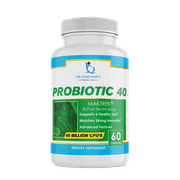 Probiotic 40 Billion by Dr. VANDANA'S Holistic Life, 60 Count