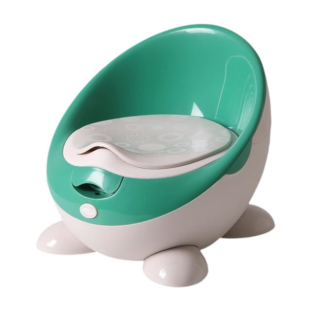 Silla para orinal para niños perfecl inodoro extraíble con protección contra salpicaduras Verde