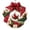 Cardinal, variant on DIY Patchwork Wreath Kit, Snowman Christmas Quilted Wall Decor Craft, 9.84 in Creative Seasonal Door Hanging Project for Adults