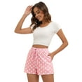 thumbnail image 7 of EFINNY Womens Soft Shorts with Pockets Pajamas Polka Dot Shorts, 7 of 7