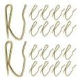 thumbnail image 3 of FELTECHELECTR 50 ganchos decorativos para cortinas en forma de S (dorados), 3 of 6