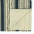 thumbnail image 2 of Saro Lifestyle Fringe Stripe Table Runner, 2 of 2