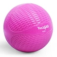 thumbnail image 1 of Pelota de tonificación con peso Yes4All 2,25 kg rosa suave, 1 of 7