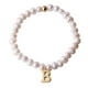 thumbnail image 1 of Pulseras Mujer de Perlas con Iniciales Oro 18k LuckyLy, Modelo Galia blanco UNITALLA, 1 of 6