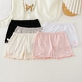 thumbnail image 1 of DEELLEEO 5 Pcs Shorts pour Filles Mignons et Adaptés à Toutes les Saisons, 1 of 7