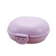 thumbnail image 2 of Leak-Proof Travel Soap Container with Lock, Portable Shower Dish Case for Bathroom and Hiking, 2 of 2