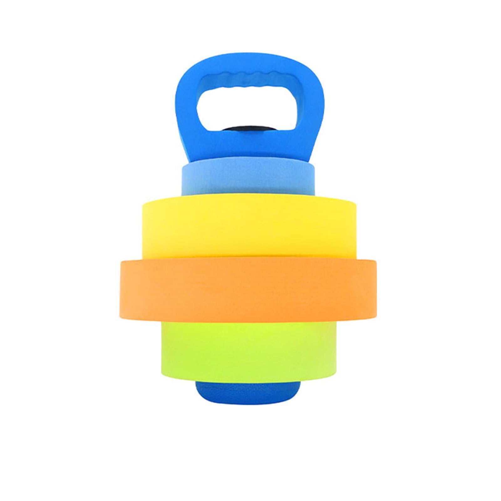 Kids Fitness Dumbbells Set Water Fitness Toy Exercise Gym Equipment Adjustable Dumbbells for Pool Primary School