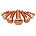 thumbnail image 4 of (2pieces) T2 purple copper outer hexagon screw, M12x35mm, 4 of 5