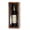 Walnut, variant on Single Wine / Champagne Bottle Display Case Cabinet