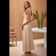thumbnail image 4 of Vestido de Verano para Mujer, con Cordones, Escote en V, Borlas, Corte en A, Fluido, Estilo . M, 4 of 9