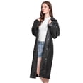 thumbnail image 2 of Unisex Disposable Waterproof Thicken Hooded Outdoor Travel Long Raincoat Poncho, 2 of 10