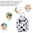 thumbnail image 2 of 3pcs Sanitizer Bottle Keychain Pendant Cow Sanitizer Bottle Protective Cover, 2 of 8