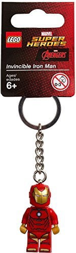 lego iron man keychain