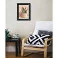 thumbnail image 2 of Trendy Decor 4U "Striped Bohemian Plant" Framed Wall Art-Color:Black,Style:FrameType1, 2 of 2