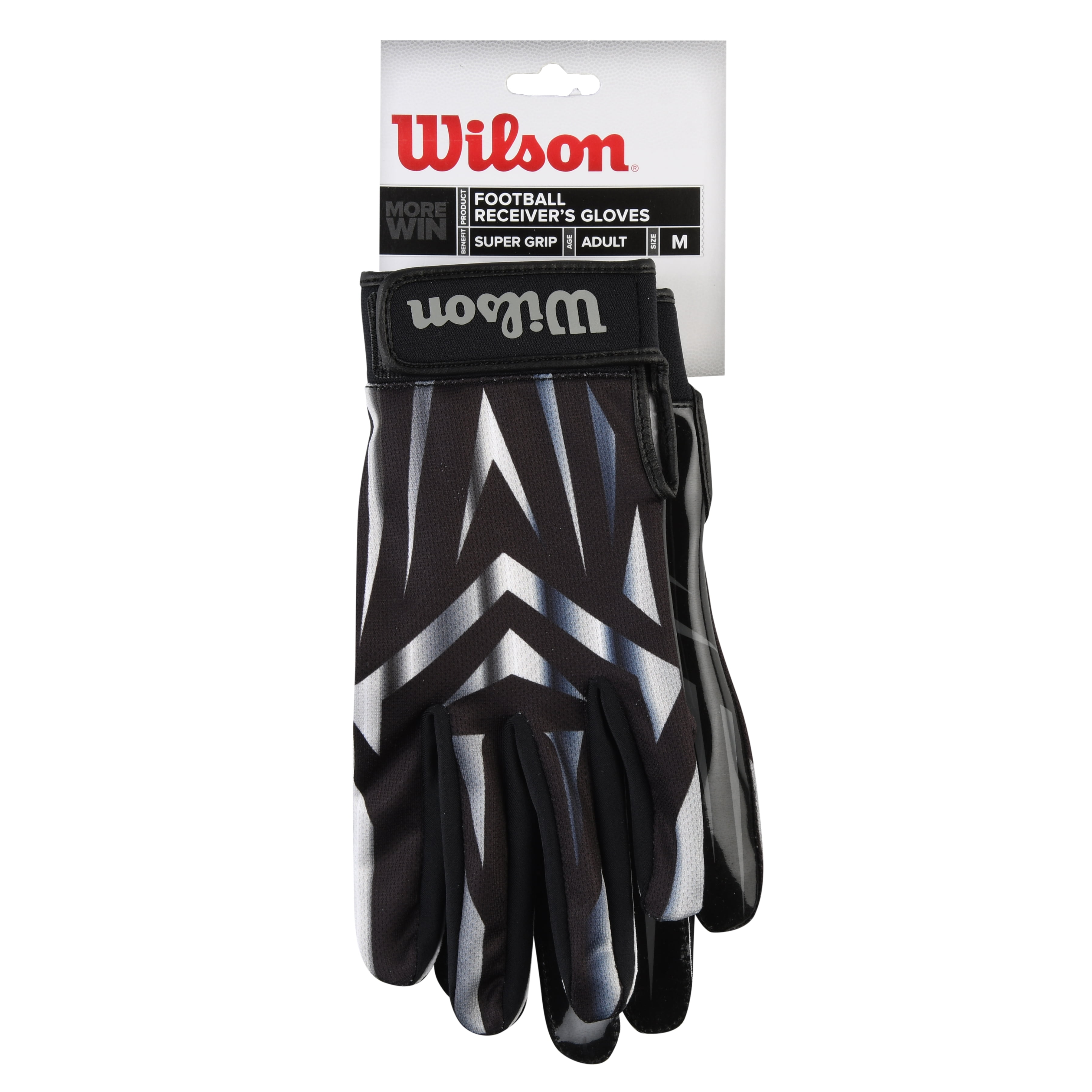 Wilson Football Receiver Gloves Super Grip Adult Large WTF9305YES for sale online 