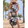 thumbnail image 5 of Zeagoo Summer Dress for Women 2025 Casual Maxi Sundress for Beach Tank Dress with Pockets Pleated Front Travel Outfits, 5 of 6